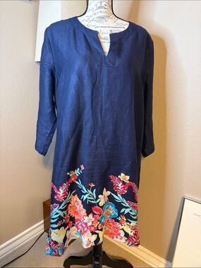 Talbots Linen Dress